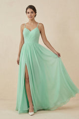 Sweetheart A - Line Chiffon Bridesmaid Dress - KISS BRIDAL Bridesmaid Dresses