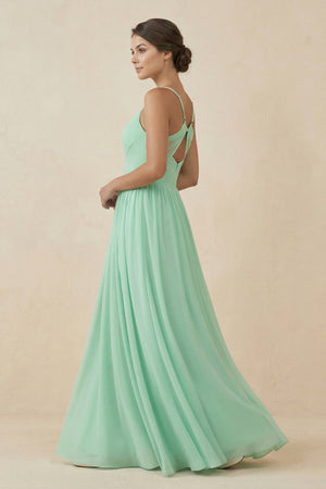 Sweetheart A - Line Chiffon Bridesmaid Dress - SHE IS ME Bridesmaid Dresses