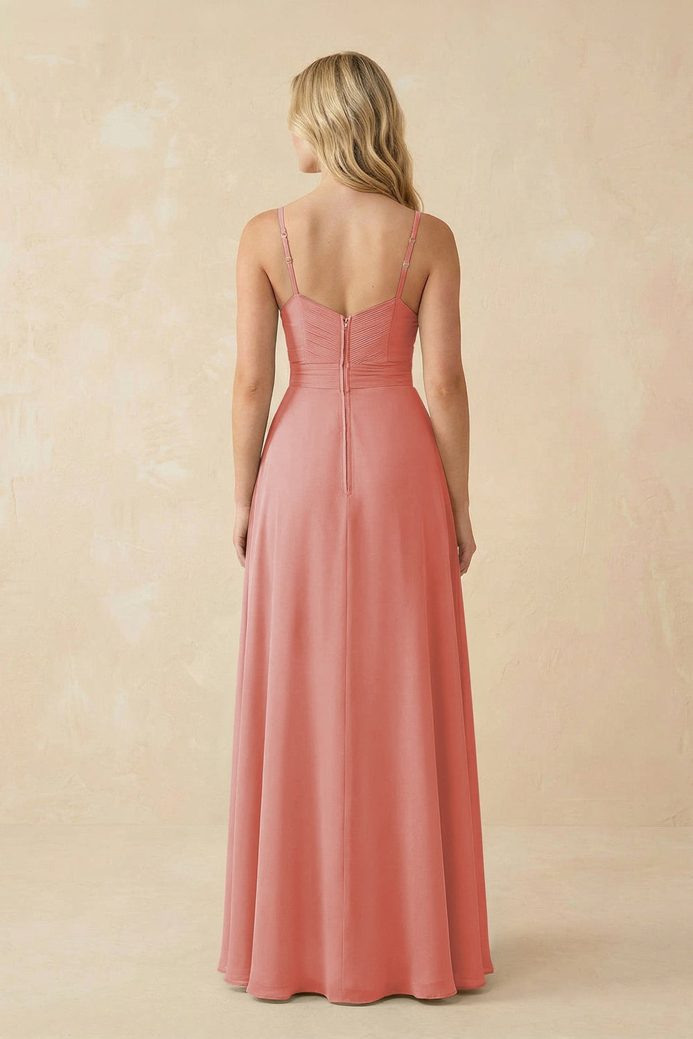 Sweetheart A - Line Pleated Chiffon Bridesmaid Dress in Mulberry - KISS BRIDAL Bridesmaid Dresses