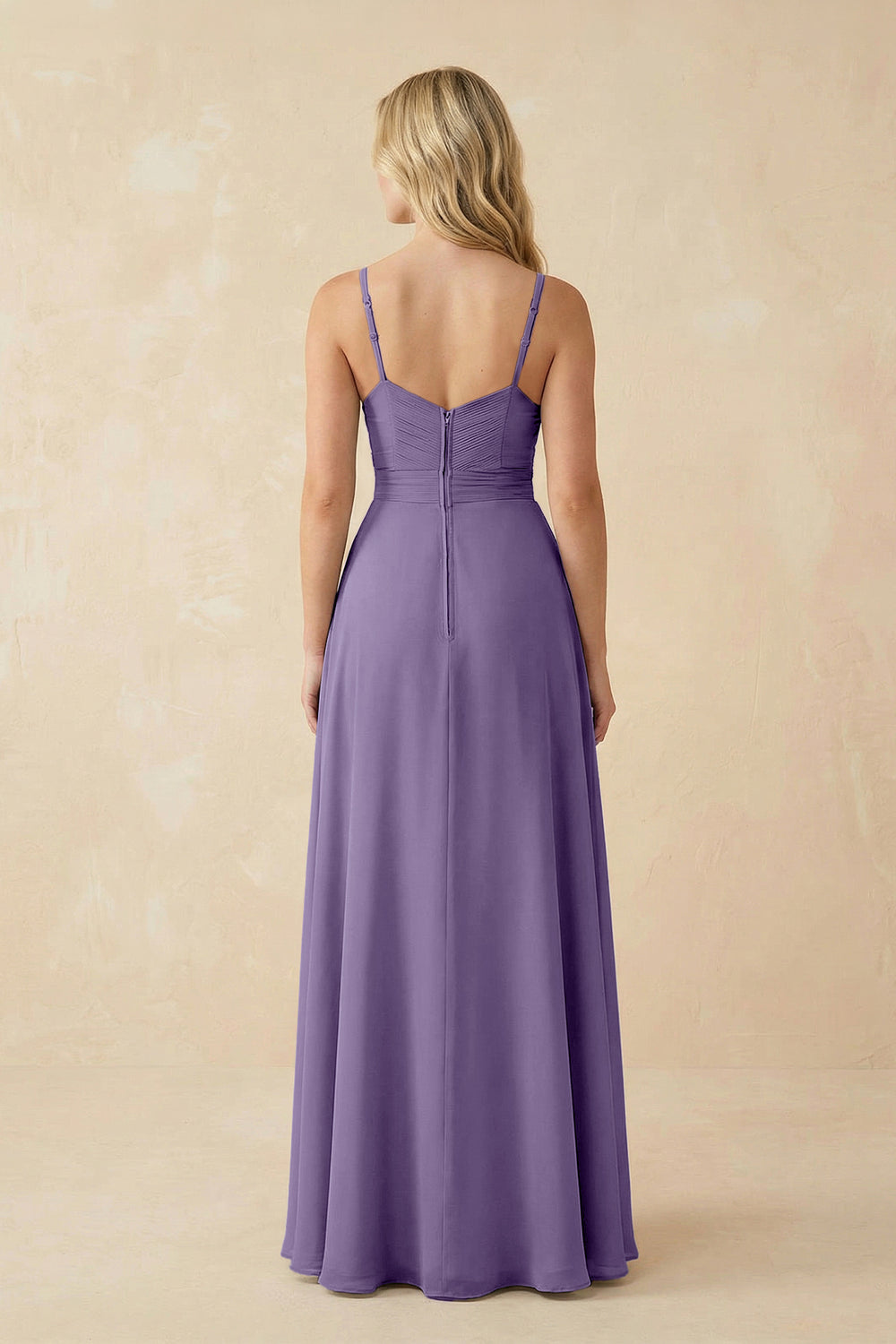 Sweetheart A-Line Pleated Chiffon Bridesmaid Dress in Tahiti